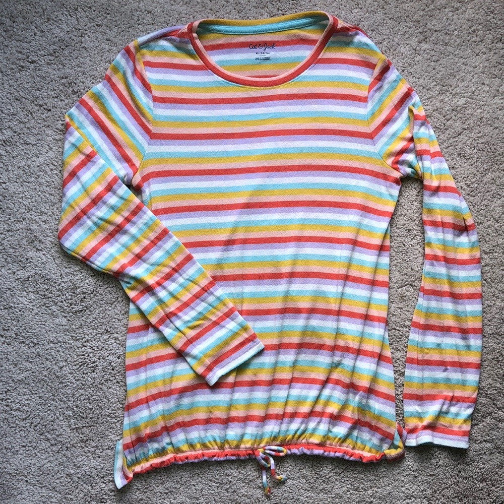 Cat & Jack Striped Long Sleeve